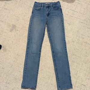 Levi’s High Rise Straight Jeans